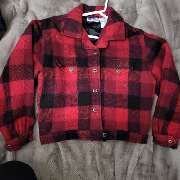 Vintage ERIKA & Co. Buffalo Jacket, Excellent Condition, Ladies Size Medium - Picture 7 of 11